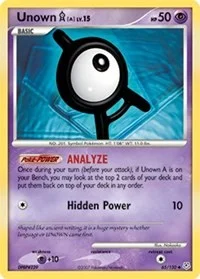 Unown [A] | 65/130 | Reverse Holofoil | Diamond and Pearl