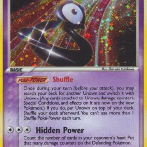 Unown (B) B/28 Holofoil Unseen Forces