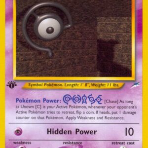 Unown [C] 057/105 Unlimited Neo Destiny