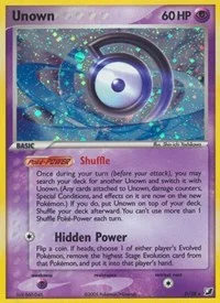 Unown (D) | D/28 | Holofoil | Unseen Forces