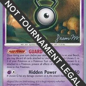 Unown [G] 2009 (Jason Martinez) 57/106 Normal World Championship Decks
