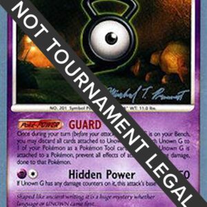 Unown [G] 2010 (Michael Pramawat) 57/106 Normal World Championship Decks