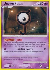 Unown (J) | 76/146 | Reverse Holofoil | Legends Awakened