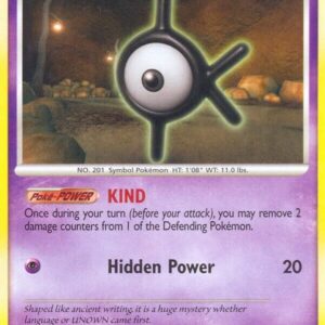 Unown [K] 68/132 Reverse Holofoil Secret Wonders