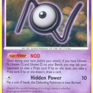Unown [N] 69/132 Reverse Holofoil Secret Wonders