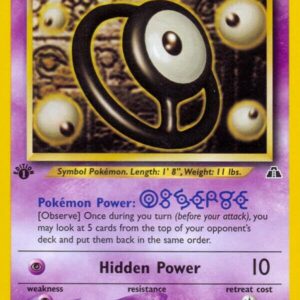 Unown [O] 69/75 Unlimited Neo Discovery