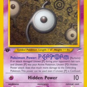 Unown [P] 058/105 Unlimited Neo Destiny