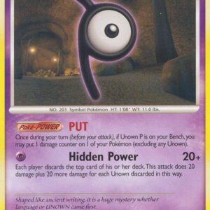 Unown [P] 33/100 Reverse Holofoil Majestic Dawn