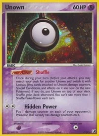 Unown (P) | P/28 | Holofoil | Unseen Forces