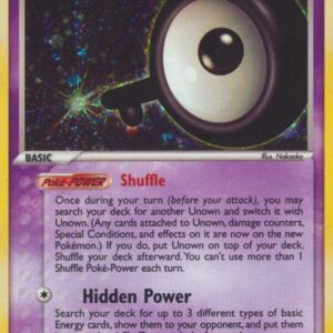 Unown (Q) Q/28 Holofoil Unseen Forces