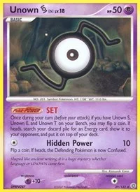 Unown [S] | 39/132 | Reverse Holofoil | Secret Wonders