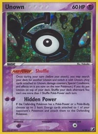 Unown (S) | S/28 | Holofoil | Unseen Forces