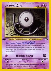 Unown [U] | 51/75 | Unlimited | Neo Discovery