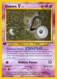 Unown [V] | 089/105 | Unlimited | Neo Destiny