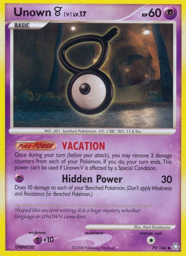 Unown (V) 79/146 Reverse Holofoil Legends Awakened Unown (V) 79/146 Reverse Holofoil Legends Awakened