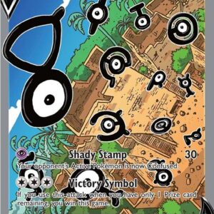 Unown V (Alternate Full Art) 177/195 Holofoil SWSH12: Silver Tempest Unown V (Alternate Full Art) 177/195 Holofoil SWSH12: Silver Tempest