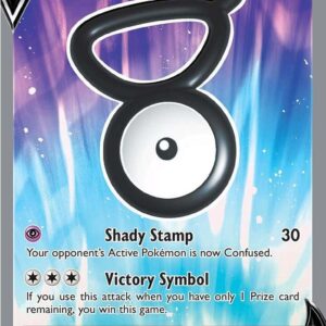 Unown V (Full Art) 176/195 Holofoil SWSH12: Silver Tempest Unown V (Full Art) 176/195 Holofoil SWSH12: Silver Tempest