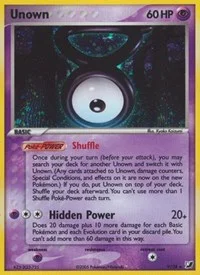 Unown (V) | V/28 | Holofoil | Unseen Forces