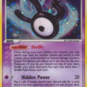 Unown (W) W/28 Holofoil Unseen Forces