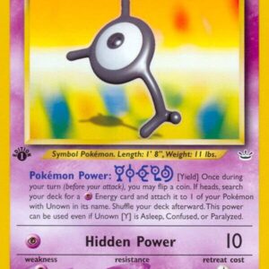 Unown [Y] 40/64 Unlimited Neo Revelation