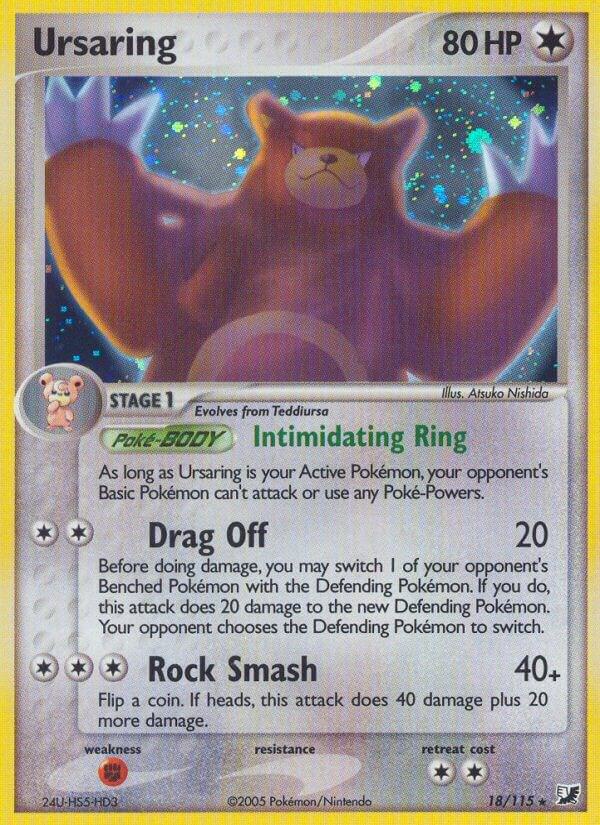 Ursaring 18/115 Holofoil Unseen Forces