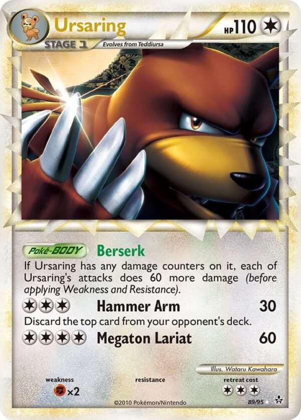 Ursaring (Prime) 89/95 Holofoil Unleashed