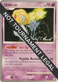 Uxie | 2010 (Michael Pramawat) | 43/146 | Normal | World Championship Decks