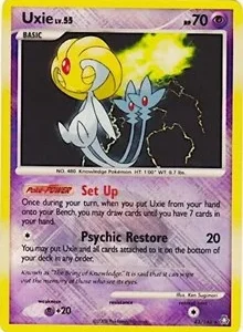 Uxie | 43/146 (League Promo) | 043/146 | Reverse Holofoil | League & Championship Cards Uxie | 43/146 (League Promo) | 043/146 | Reverse Holofoil | League & Championship Cards