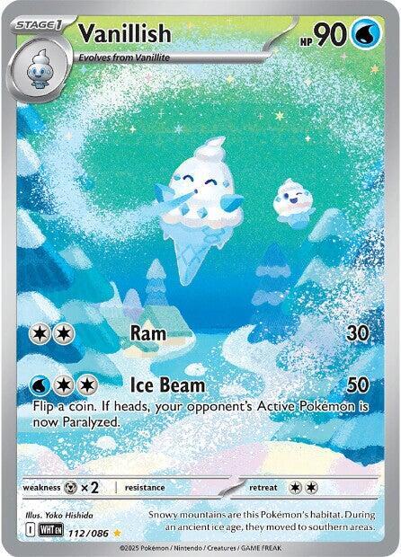 Vanillish 112/086 Holofoil SV: White Flare