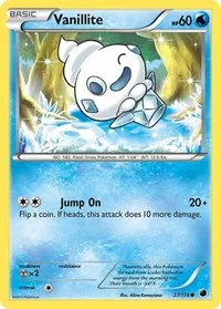 Vanillite | 27/116 | Reverse Holofoil | Plasma Freeze