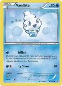 Vanillite | 43/162 | Reverse Holofoil | XY - BREAKthrough