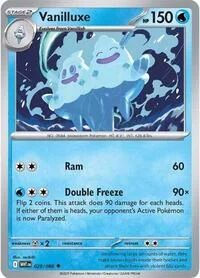 Vanilluxe | 029/086 | Reverse Holofoil | SV: White Flare