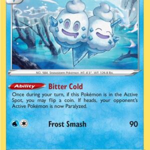 Vanilluxe 047/189 Reverse Holofoil SWSH03: Darkness Ablaze Vanilluxe 047/189 Reverse Holofoil SWSH03: Darkness Ablaze