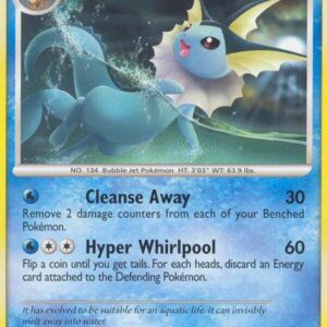 Vaporeon 34/100 Reverse Holofoil Majestic Dawn