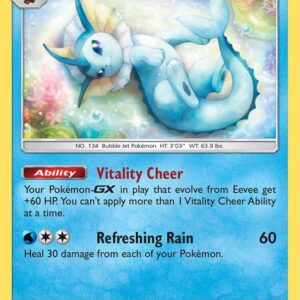 Vaporeon 42/236 Reverse Holofoil SM – Cosmic Eclipse