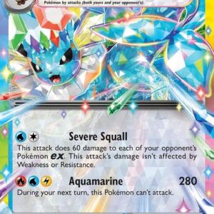 Vaporeon ex 023/131 Holofoil SV: Prismatic Evolutions Vaporeon ex 023/131 Holofoil SV: Prismatic Evolutions