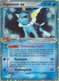 Vaporeon ex | 110/113 | Holofoil | Delta Species