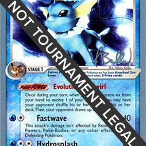 Vaporeon ex 2006 (Jimmy Ballard) 110/113 Normal World Championship Decks