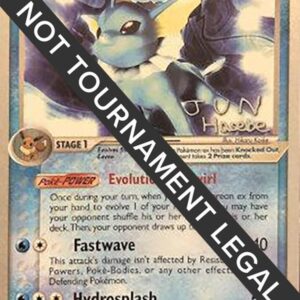 Vaporeon ex 2007 (Jun Hasebe) 110/113 Normal World Championship Decks Vaporeon ex 2007 (Jun Hasebe) 110/113 Normal World Championship Decks