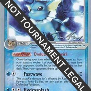 Vaporeon ex 2007 (Tom Roos) 110/113 Normal World Championship Decks