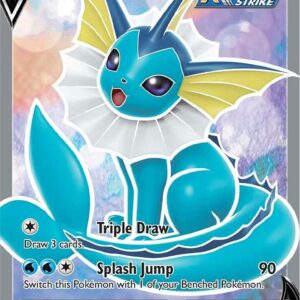 Vaporeon V (Full Art) 172/203 Holofoil SWSH07: Evolving Skies Vaporeon V (Full Art) 172/203 Holofoil SWSH07: Evolving Skies