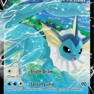 Vaporeon V SWSH150 Holofoil SWSH: Sword & Shield Promo Cards