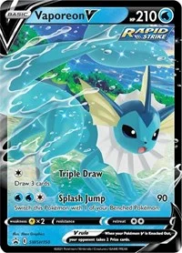 Vaporeon V | SWSH150 | Holofoil | SWSH: Sword & Shield Promo Cards