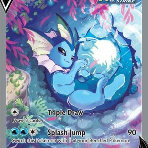 Vaporeon V SWSH181 Holofoil SWSH: Sword & Shield Promo Cards Vaporeon V SWSH181 Holofoil SWSH: Sword & Shield Promo Cards