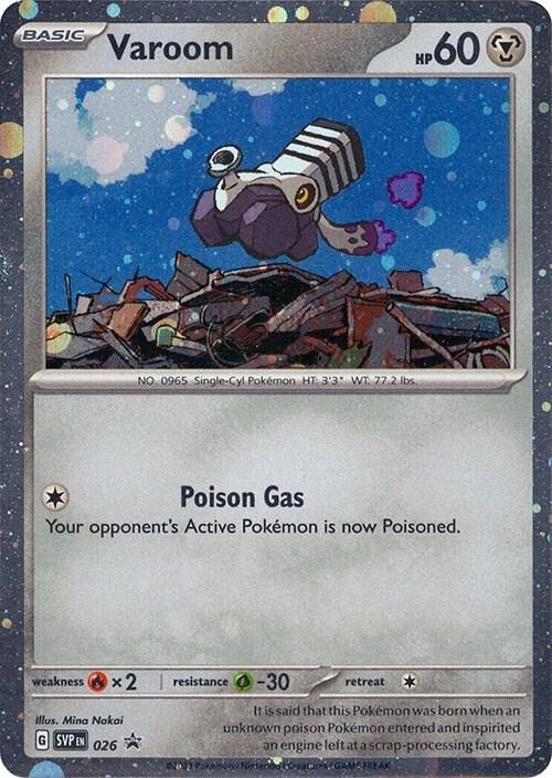 Varoom 026 (Cosmos Holo) Holofoil SV: Scarlet & Violet Promo Cards
