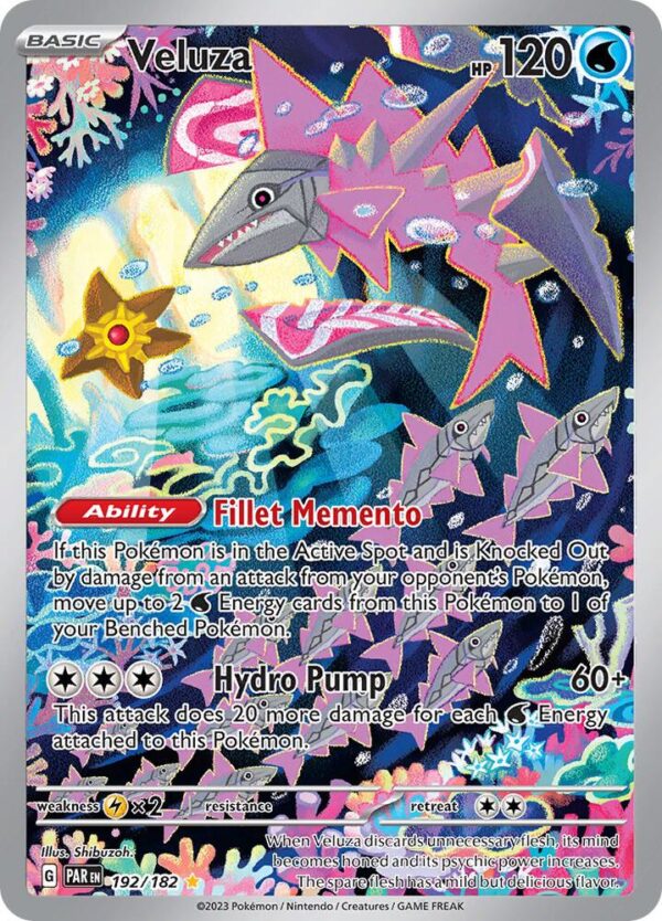 Veluza 192/182 Holofoil SV04: Paradox Rift Veluza 192/182 Holofoil SV04: Paradox Rift