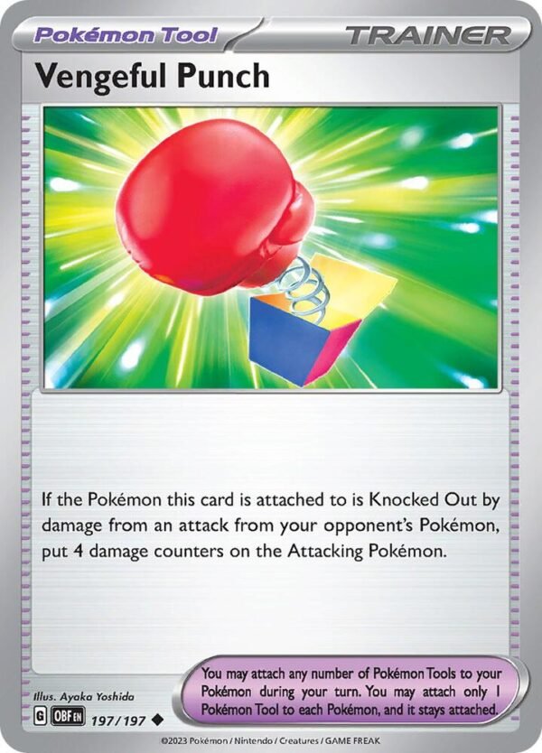 Vengeful Punch 197/197 Normal SV03: Obsidian Flames