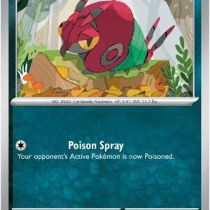 Venipede 054/086 Reverse Holofoil SV: Black Bolt Venipede 054/086 Reverse Holofoil SV: Black Bolt