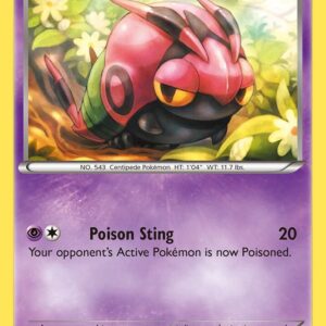 Venipede 51/146 Reverse Holofoil XY Base Set Venipede 51/146 Reverse Holofoil XY Base Set