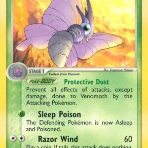 Venomoth 49/112 Reverse Holofoil FireRed & LeafGreen Venomoth 49/112 Reverse Holofoil FireRed & LeafGreen